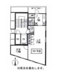 東京セントラル代々木 1001 間取り図