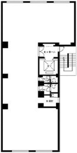 ヒキタカ飯田橋ビル 2階 間取り図