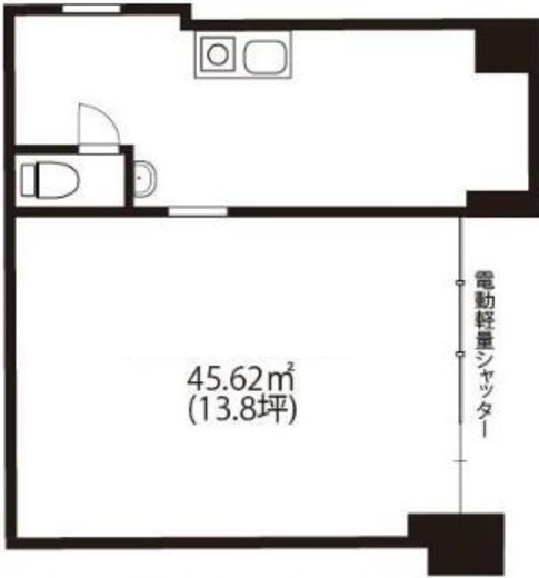 ベラヴィスタ竹橋 1階 間取り図