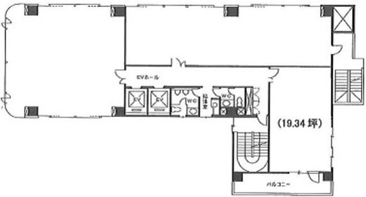 SMK BLDG. 403 間取り図