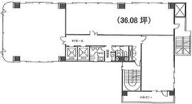 SMK BLDG. 602 間取り図