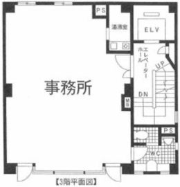 深澤ビル 3階 間取り図