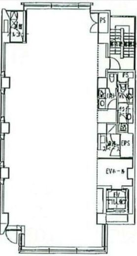 一番町ビルヂング 6階 間取り図