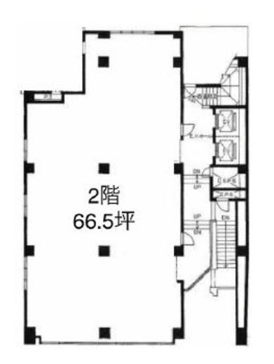 金春ビル 2階 間取り図