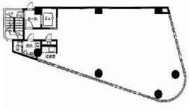 YKD代々木ビル 4階 間取り図