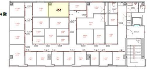 エキスパートオフィス麹町 408 間取り図