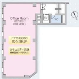 兜町八千代ビル 5階 間取り図