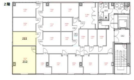 エキスパートオフィス麹町 211 間取り図