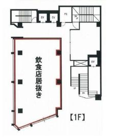 SVAX銀座ビル 1階A 間取り図
