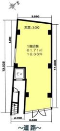 OTB表参道 1階 間取り図