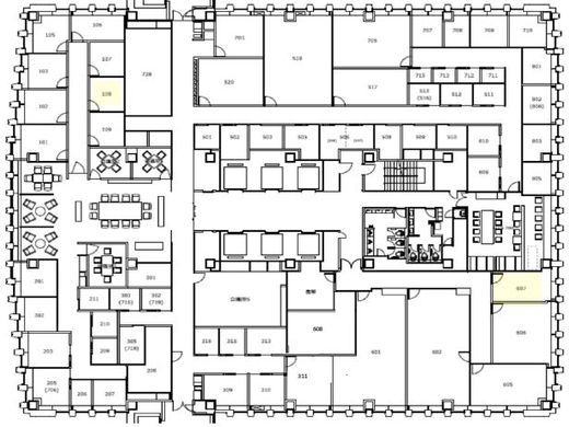 エキスパートオフィス新橋 108 間取り図