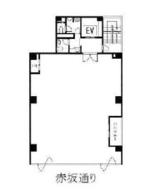 赤坂伊藤ビル 5階 間取り図