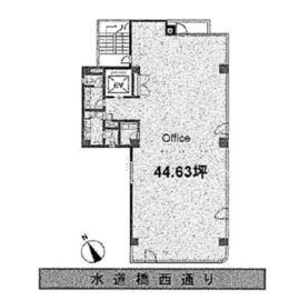 共和15番館ビル 6階 間取り図