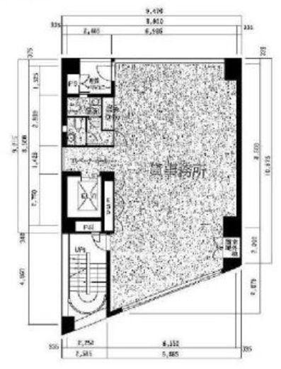 ASKビル(岩本町) 5階 間取り図