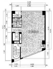 ASKビル(岩本町) 5階 間取り図
