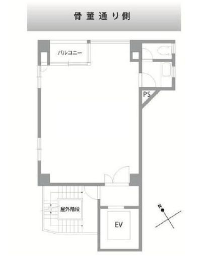 二葉ビル 5階 間取り図