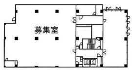 オー・アール・ディ原宿ビル 2階 間取り図