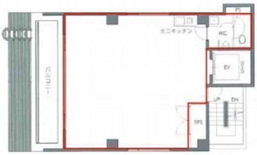 宝町千島ビル 10階 間取り図