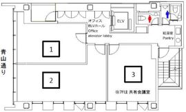 日総第25ビル 701 間取り図