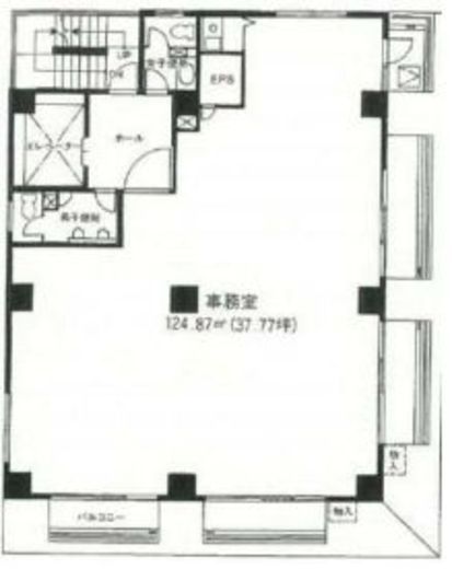 九段勧業ビル 5階 間取り図