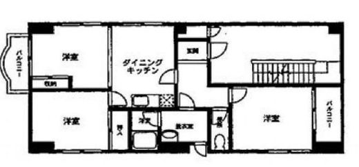 USビル 5階 間取り図