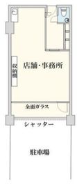 シャトレ市ヶ谷 105 間取り図