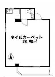 新宿ユニオンビル 401 間取り図