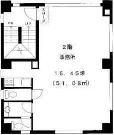 あすかビル 2階 間取り図
