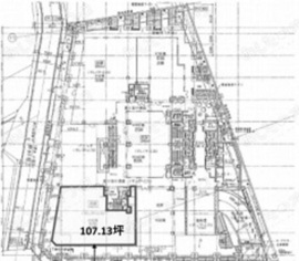 NBFコモディオ汐留 101 間取り図