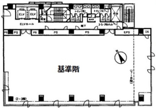 313南青山 801 間取り図