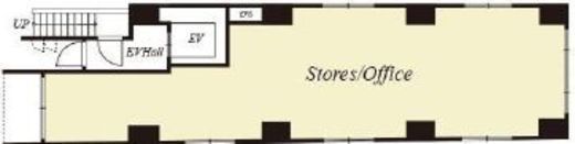 HARADA Bld.8 1階 間取り図