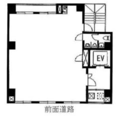 朝日ビル 4階 間取り図