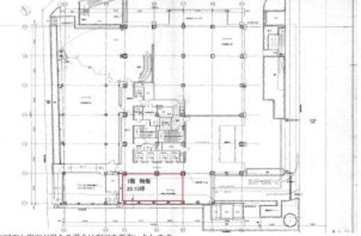 MFPR渋谷ビル 1階(物販店舗) 間取り図