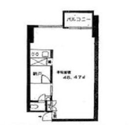 代官山エーデルハイム 401 間取り図