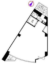 渋谷KKビル 4階 間取り図