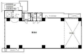 渋谷STビル 2階 間取り図