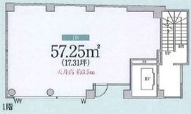 Stones Court表参道 1階 間取り図