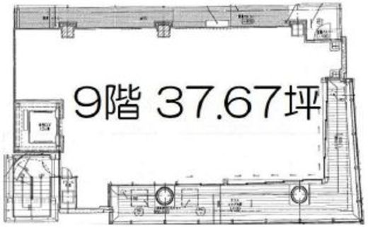 銀座マロニエテラス 9階 間取り図