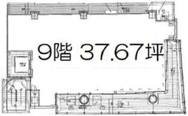 銀座マロニエテラス 9階 間取り図