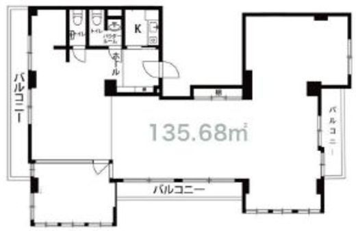 TTKフラット 3階 間取り図