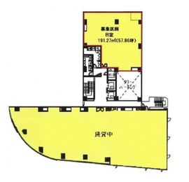 水天宮北辰ビル 4階B 間取り図