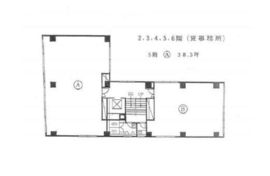 東成ビル 5階A 間取り図