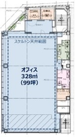 KANDA SQUARE GATE(内神田一丁目本郷通プロジェクト) 9階 間取り図