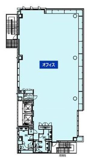 島津山PREX 4階 間取り図