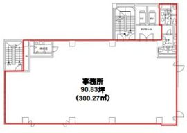 蔵前チヨダビル 5階 間取り図