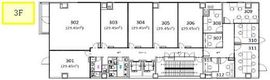 クロスオフィス渋谷 309 間取り図