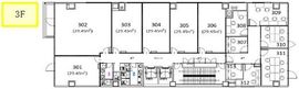 クロスオフィス渋谷 603 間取り図