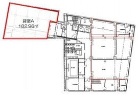 KDX新宿ビル B1階A 間取り図