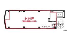 ドゥーミラン銀座ビル 2階 間取り図