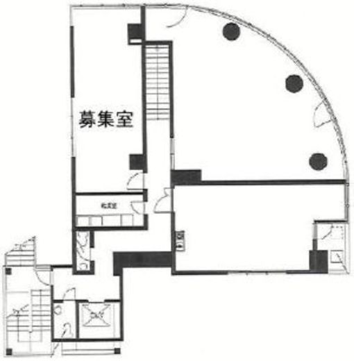 メトロシティ小伝馬町 2階C 間取り図